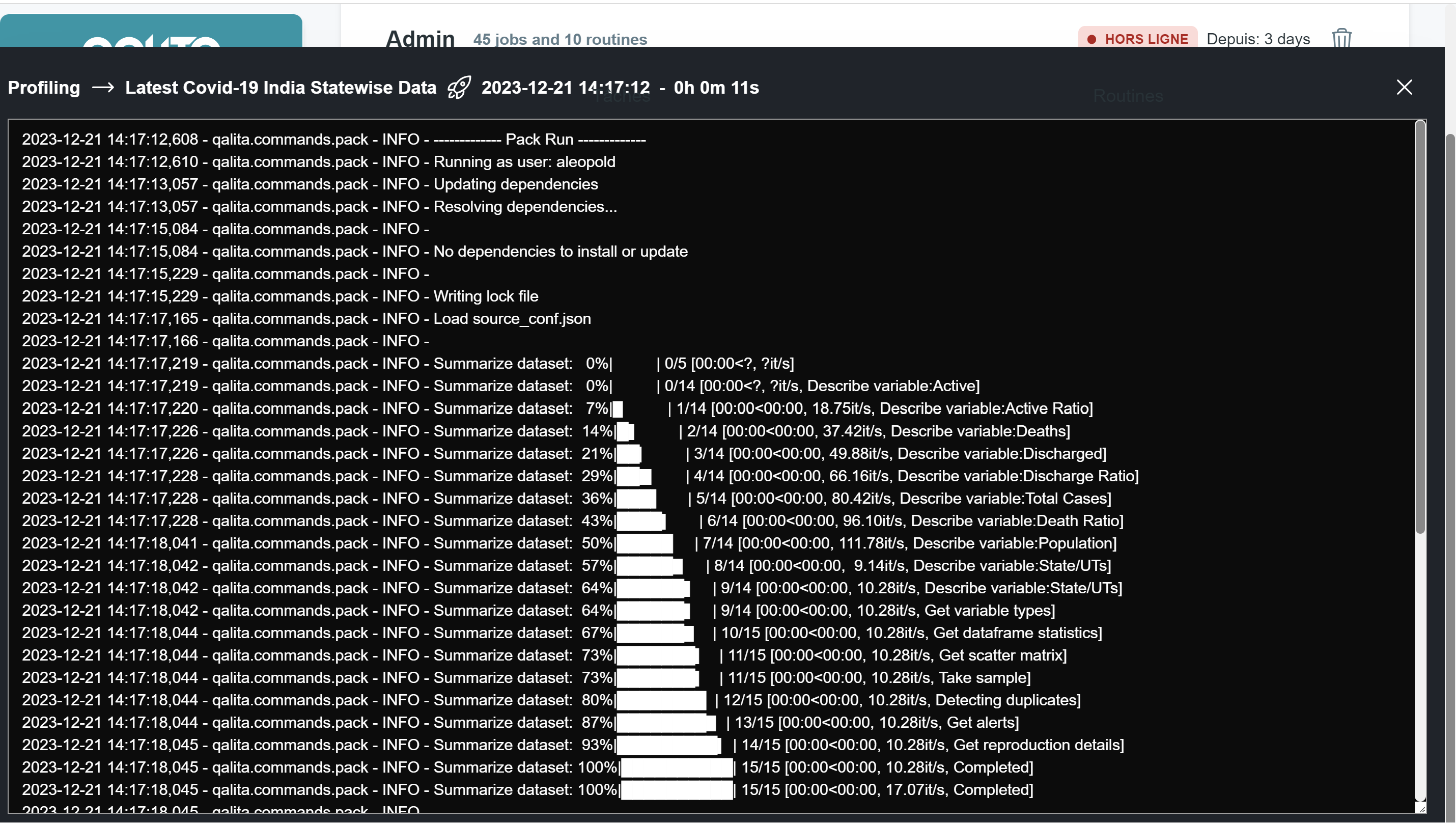 job-logs